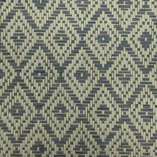 JF Fabrics -Wallpaper 2706 67 Wallpaper Navy, Blue, Cream  Paperweave - 8937867 WF9061