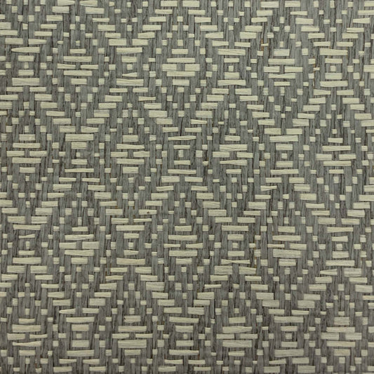 JF Fabrics -Wallpaper 2706 93 Wallpaper Cream, Grey  Paperweave - 8937893 WF9061