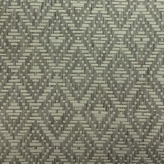 JF Fabrics -Wallpaper 2706 94 Wallpaper Silver, Grey  Paperweave - 8937894 WF9061