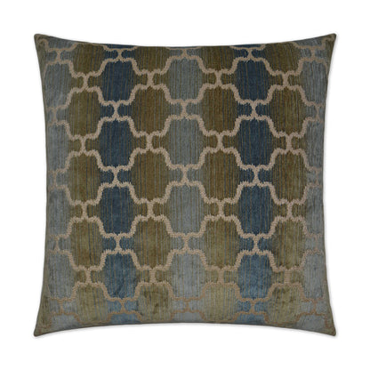 D.V. KAP HOME   24" x 24" Vendura Pillow - Aqua Global    - 2707-A-2424