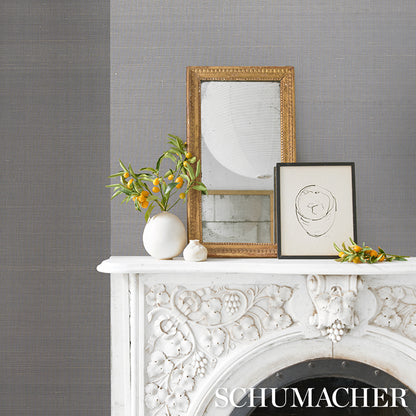 SCHUMACHER  NATURAL TEXTURES SHINNECOCK   STEEL   - 2707193