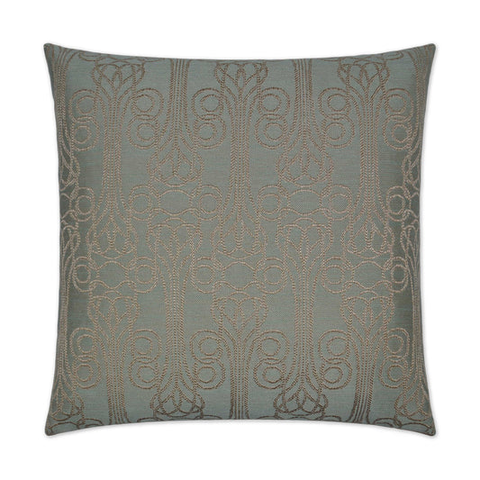 D.V. KAP HOME   24" x 24" Nurella Pillow - Mint Traditional    - 2709-M-2424