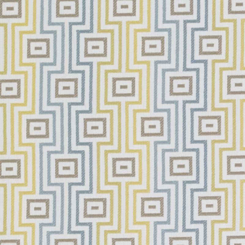 Duralee Du15898 | 542-Blue/Yellow  Upholstery     - 271296