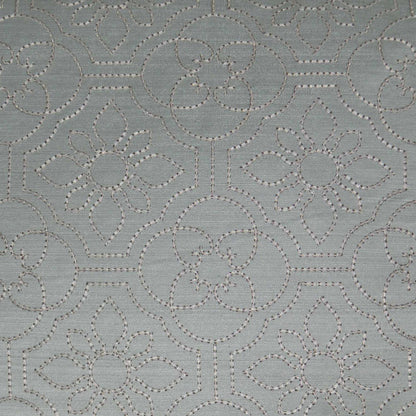 D.V. KAP HOME   24" x 24" Ruched Up Pillow - Mist Transitional, Floral    - 2719-M-2424