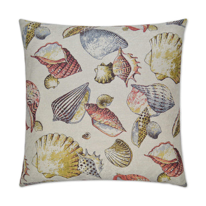 D.V. KAP HOME   24" x 24" Shell Game Pillow Beach    - 2727-2424