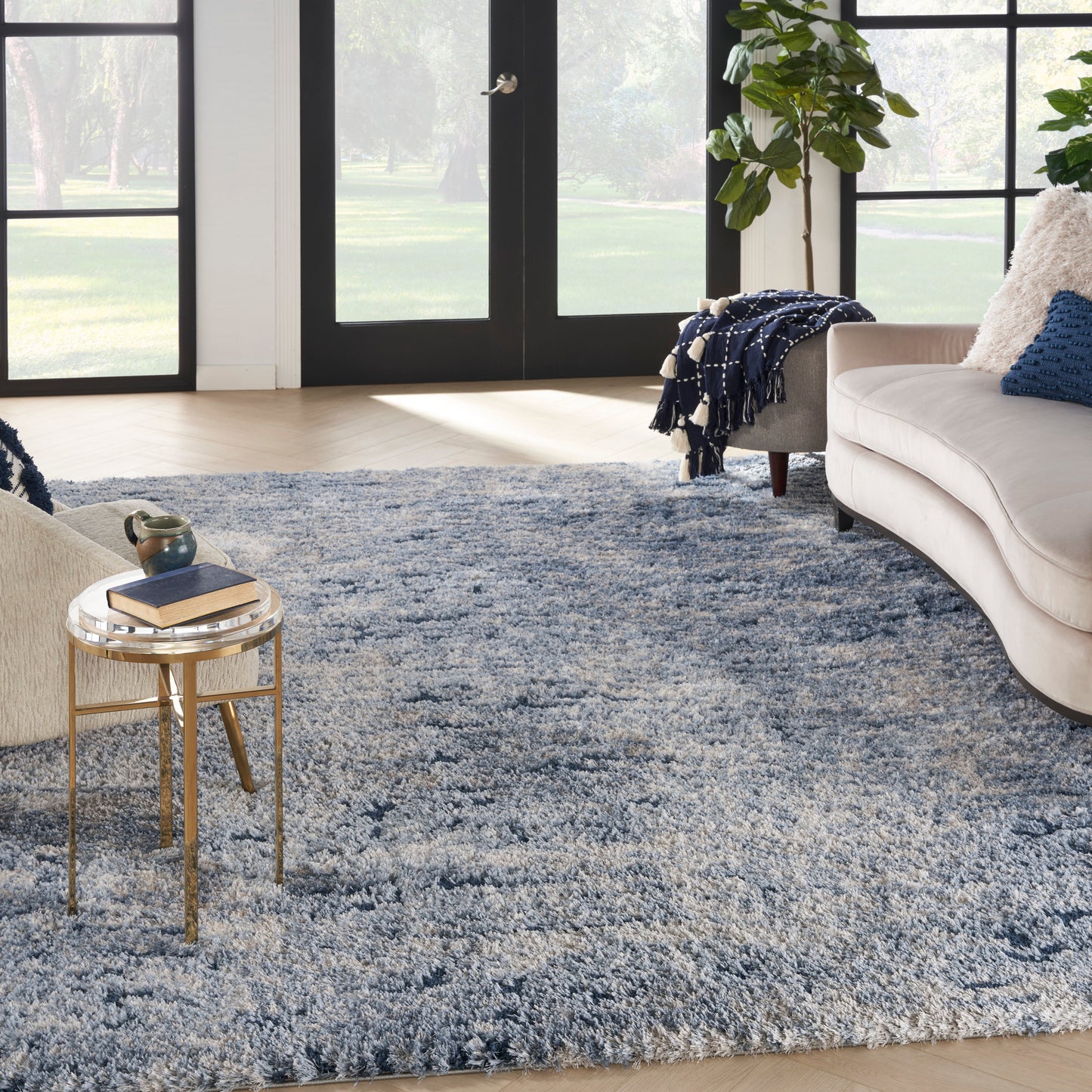 Nourison Rugs Nourison Home   Shag 7' X 9'    - 099446008466