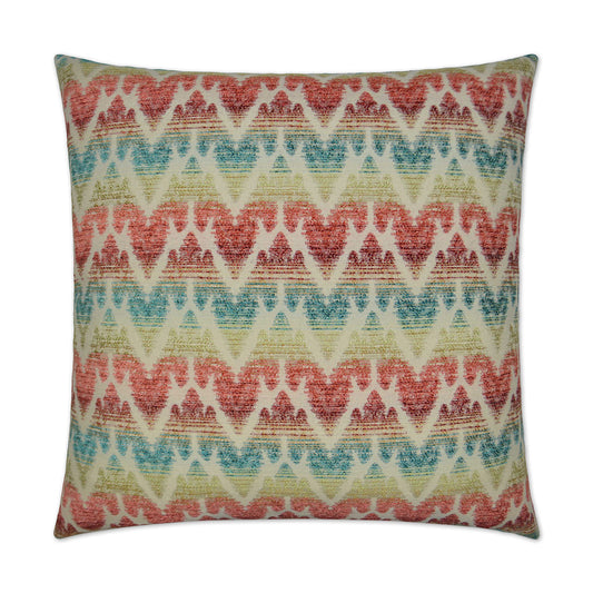 D.V. KAP HOME   24" x 24" Kearney Pillow - Multi Global    - 2734-M-2424
