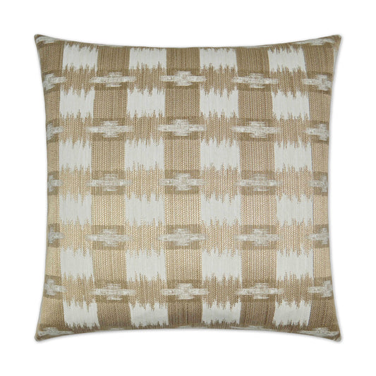 D.V. KAP HOME   24" x 24" Worldly Pillow Glam, Transitional, Geometric    - 2736-2424