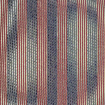 D.V. KAP HOME   24" x 24" Creighton Pillow - Garnet Stripes    - 2741-G-2424