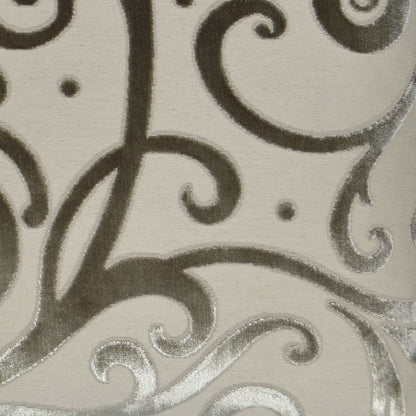 D.V. KAP HOME   24" x 24" Jubilee Pillow - Driftwood Transitional, Floral    - 2742-D-2424