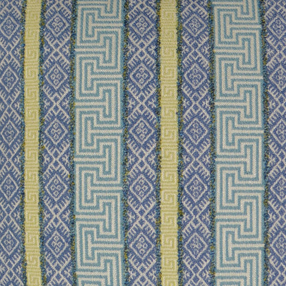 D.V. KAP HOME   24" x 24" Regis Pillow - Blue Global    - 2746-B-2424