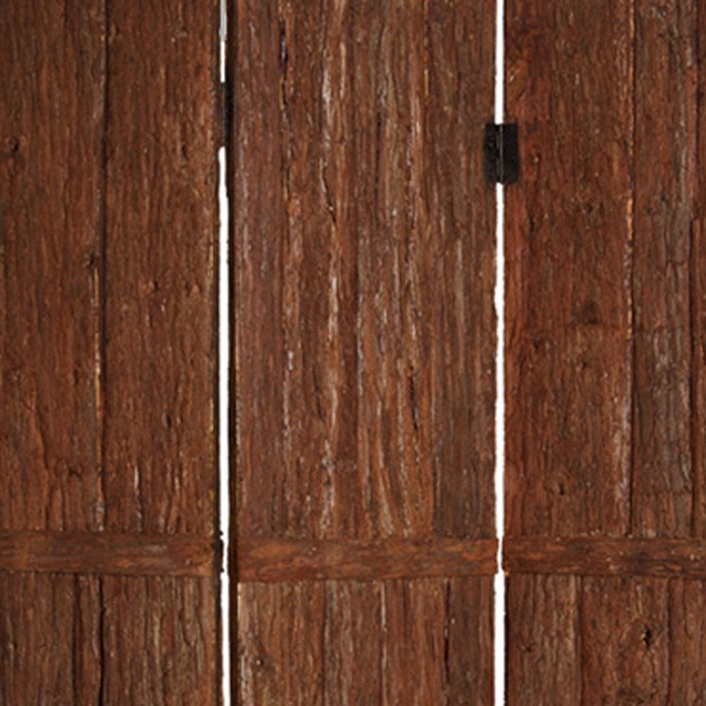 62" X 72" Brown Wood Tahoe  Screen