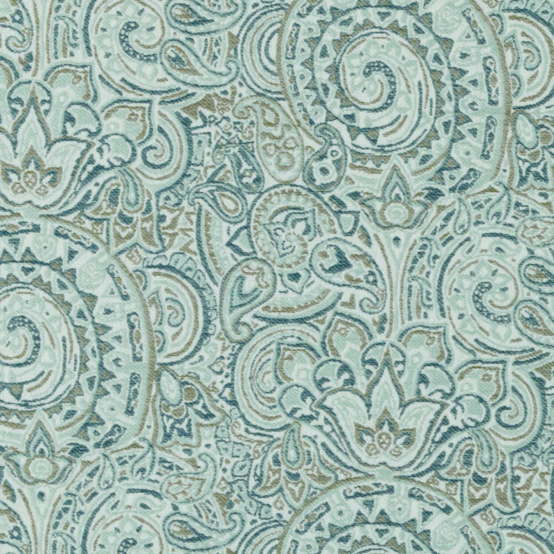 Duralee 15623 | 601-Aqua/Green  Upholstery Fabric    - 274763