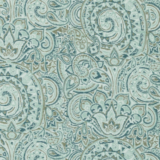 Duralee 15623 | 601-Aqua/Green  Upholstery Fabric    - 274763
