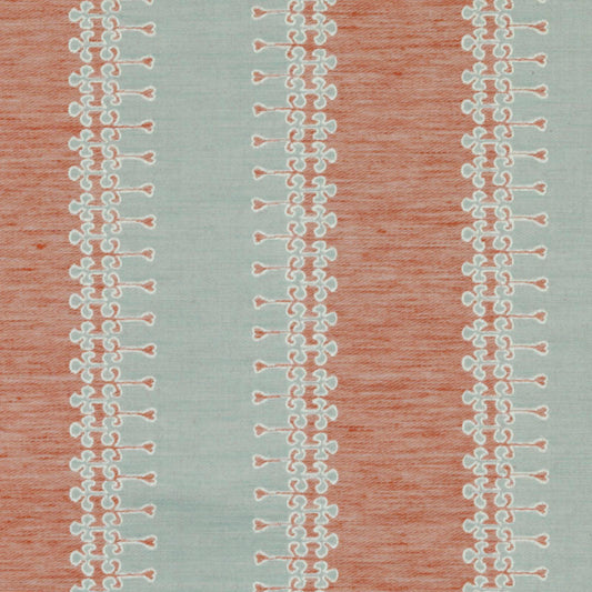 Duralee 15630 | 223-Mint/Red  Upholstery Fabric    - 274771