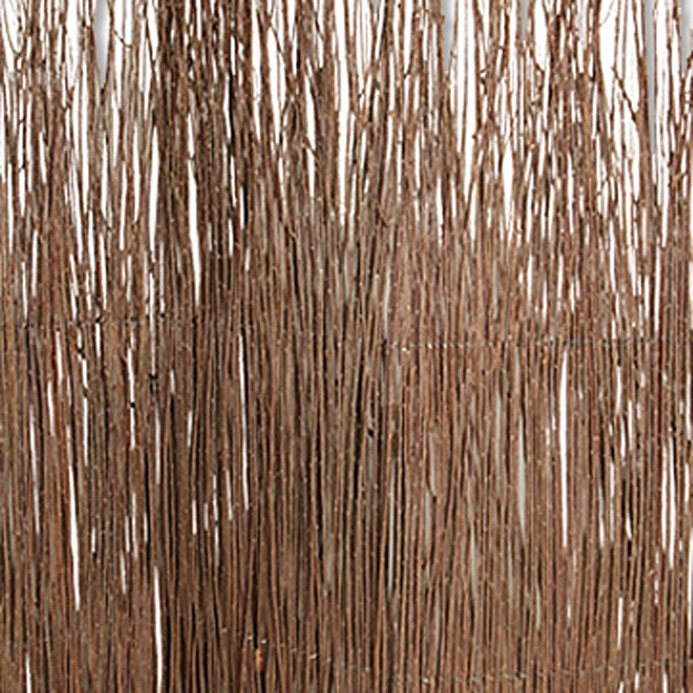 63" X 84" Brown Willow Adirondack  Screen