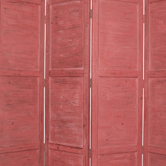 76" X 84" Black Wood Screen