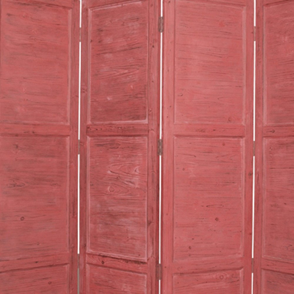 76" X 84" Black Wood Screen