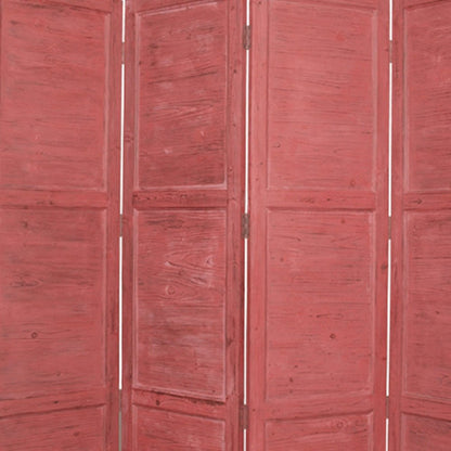 76" X 84" Black Wood Screen