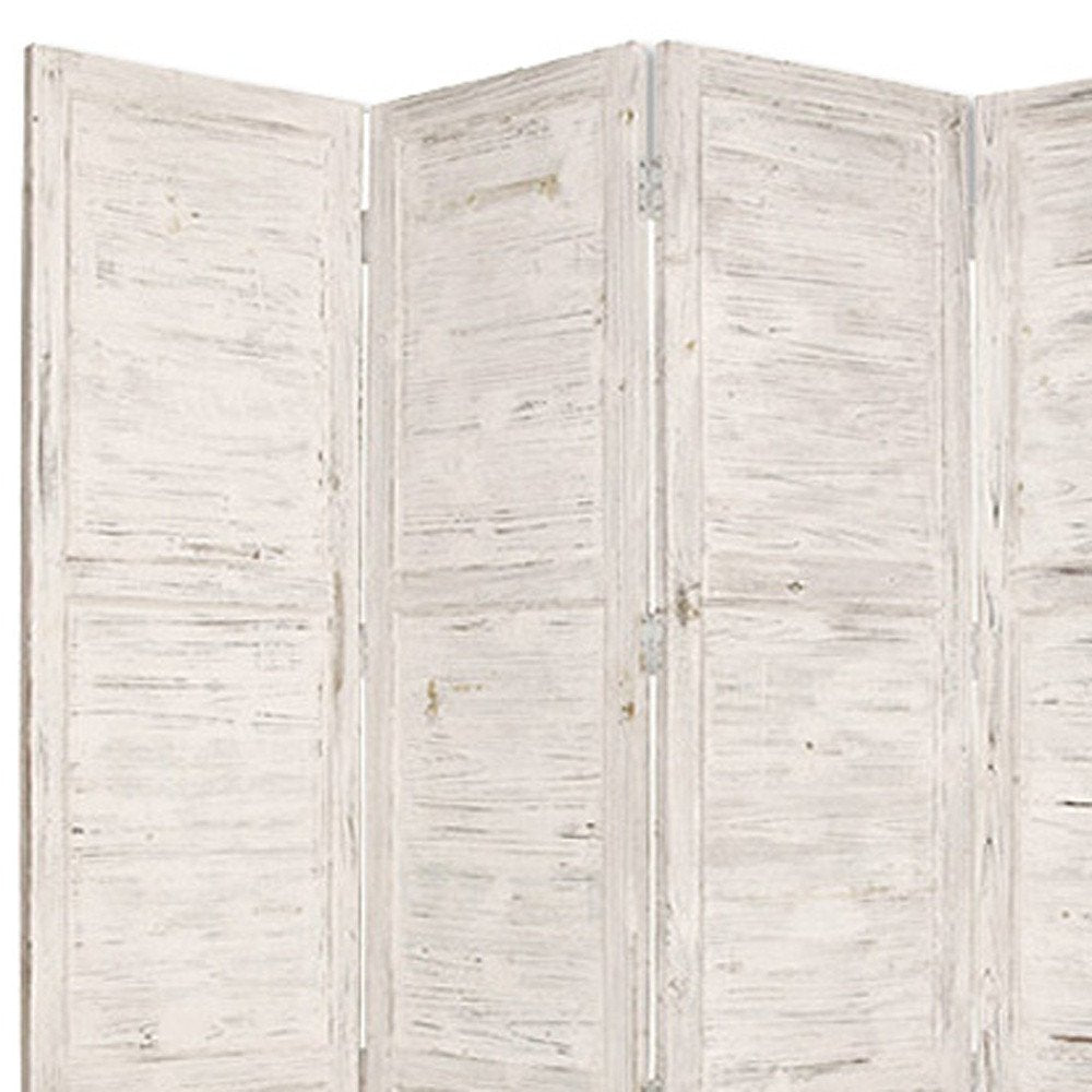 76" X 84" Black Wood Screen