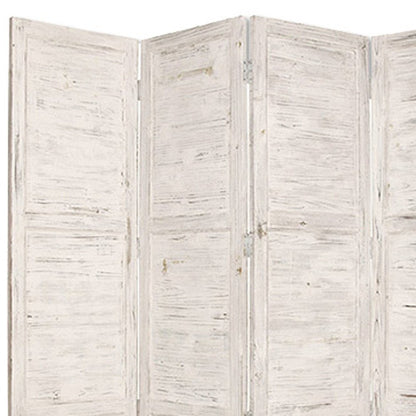 76" X 84" Black Wood Screen