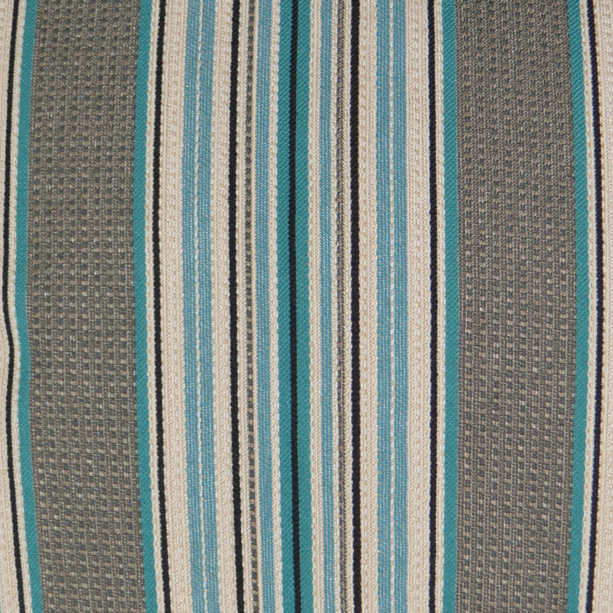 D.V. KAP HOME 2749-YARD Kreiger Fabric Stripes  Turquoise,Teal   - Kreiger