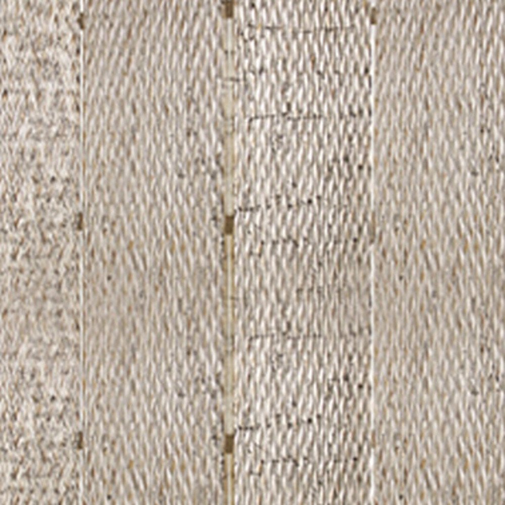 84" X 84" Gold Wood  Screen