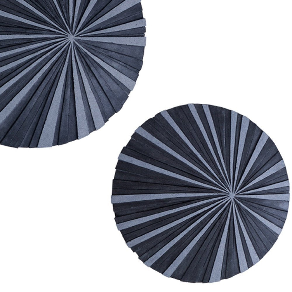 19" X 19" Gray Sandstone Wall Decor