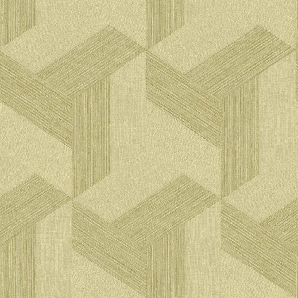 Galerie Wallcoverings Synergy Geometric Galerie Wallcoverings  Green   - SY27505