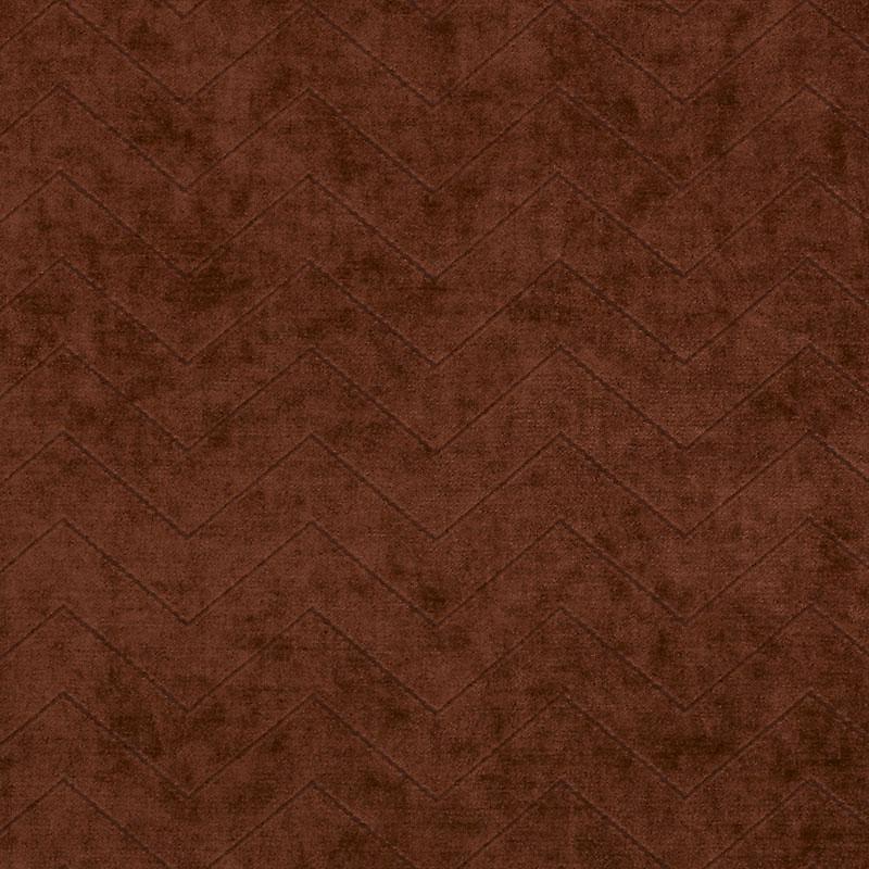 Duralee Monogram 190221H | 38-Russett  Upholstery     - 275061