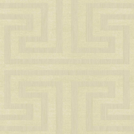 Galerie Wallcoverings Synergy Geometric Maze Galerie Wallcoverings  Beige   - SY27511