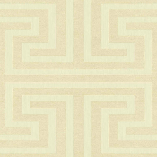 Galerie Wallcoverings Synergy Geometric Maze Galerie Wallcoverings  Beige   - SY27512