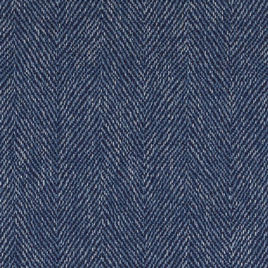 Duralee Monogram 190224H | 193-Indigo  Upholstery     - 275173