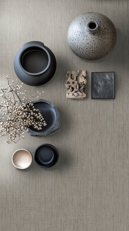 GALERIE WALLCOVERINGS CERRA RIO   Beige Textured  - 27612