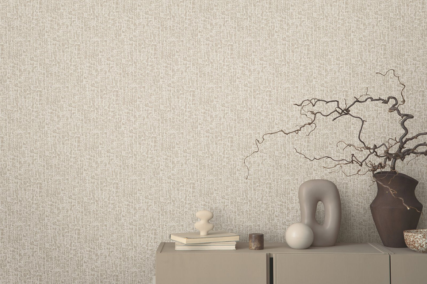 GALERIE WALLCOVERINGS CERRA CIEL   Beige Textured  - 27619