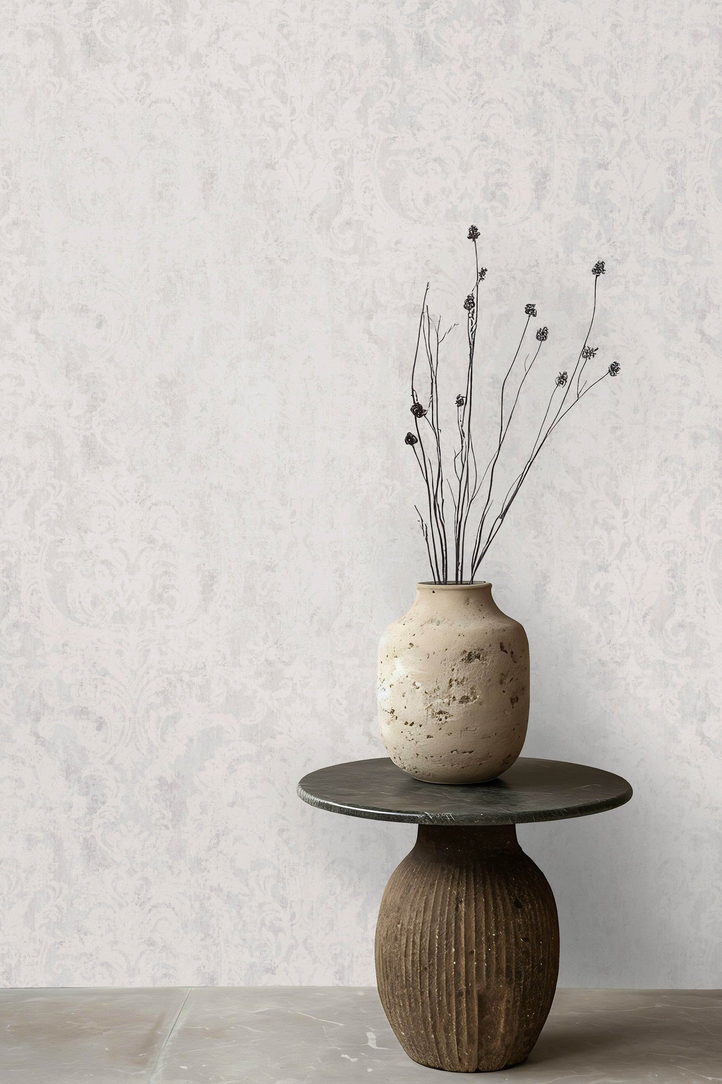 GALERIE WALLCOVERINGS CERRA ARABESCO   Cream Blown  - 27623
