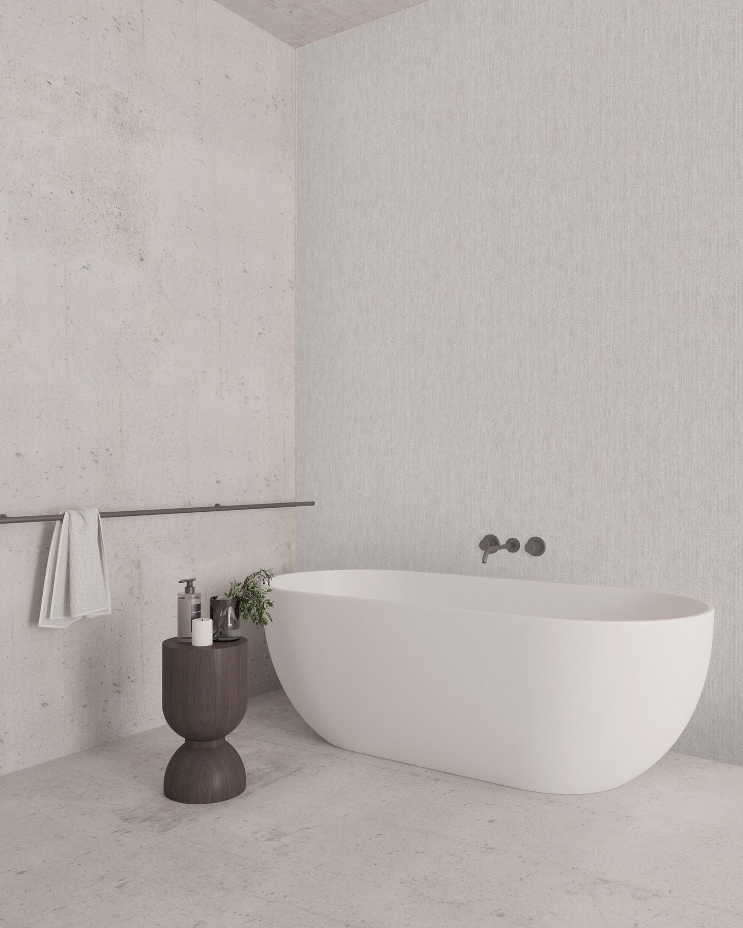 GALERIE WALLCOVERINGS CERRA CLEO   Silver Grey Textured  - 27625
