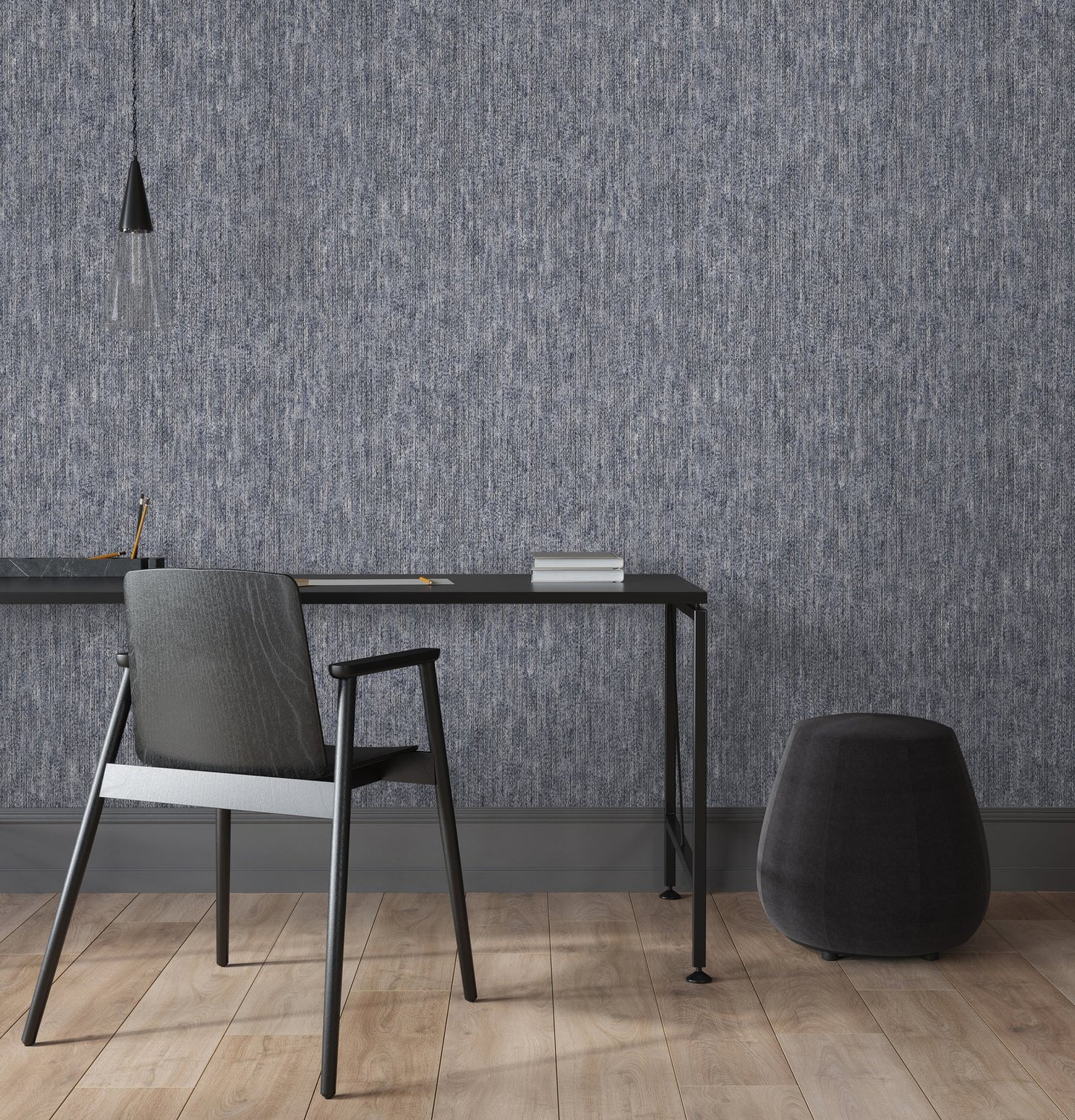 GALERIE WALLCOVERINGS CERRA CLEO   Blue Textured  - 27628