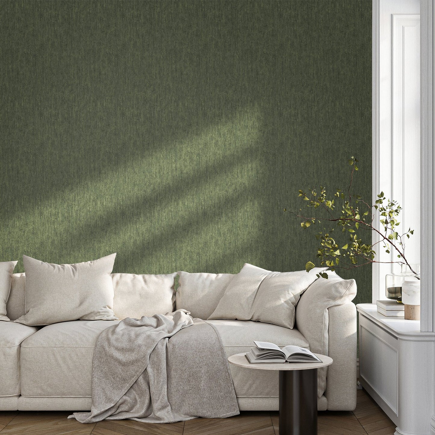 GALERIE WALLCOVERINGS CERRA CLEO   Green Textured  - 27630