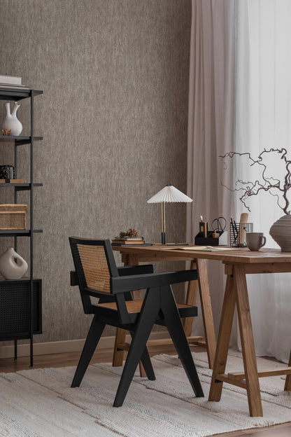 GALERIE WALLCOVERINGS CERRA CLEO   Bronze Brown Textured  - 27633