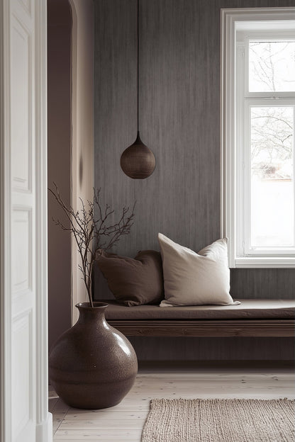 GALERIE WALLCOVERINGS CERRA RIVA   Purple Lilac Blown  - 27640