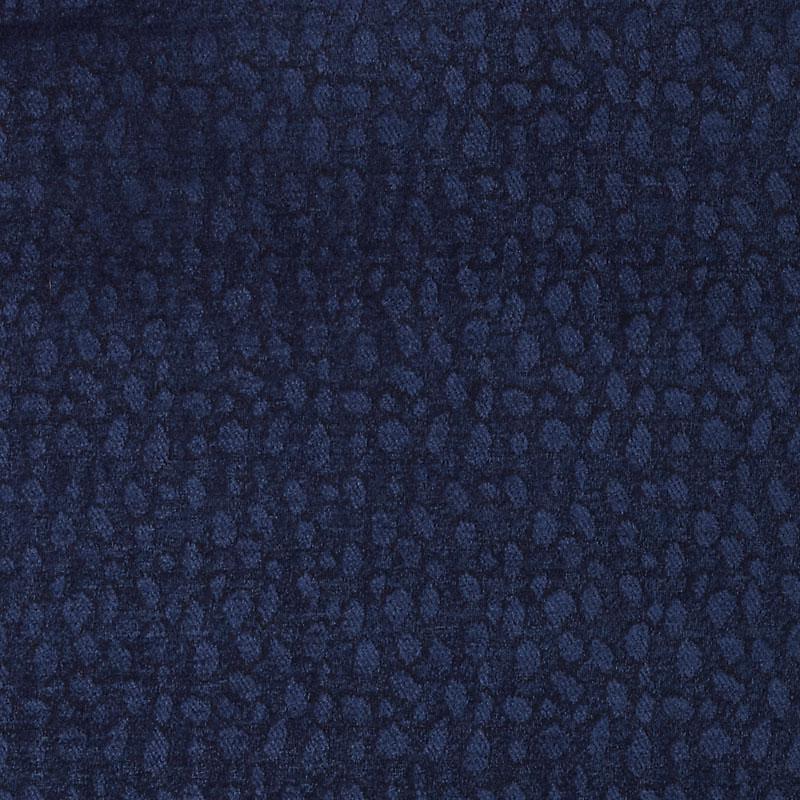 Dark navy blue textured fabric with tiny pebble-like raised dots across the surface.