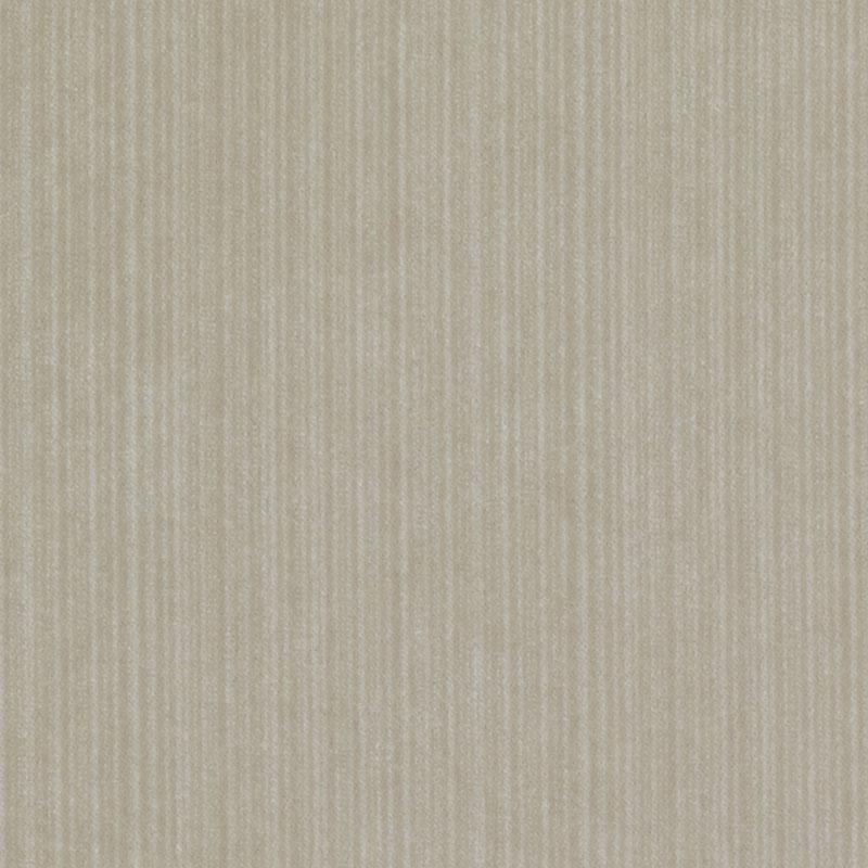 Beige corduroy upholstery fabric swatch with vertical ribbed texture.