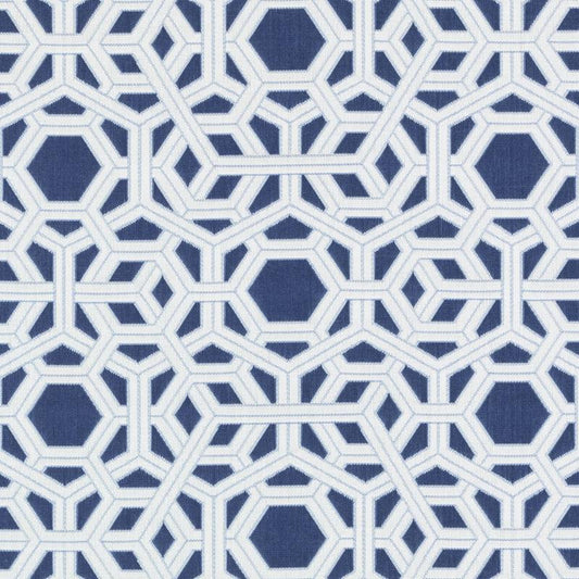 Duralee 15689 | 206-Navy  Upholstery     - 276775