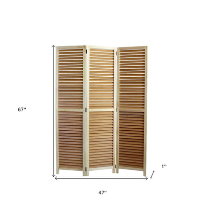 47 X 67 Natural Wood  Screen