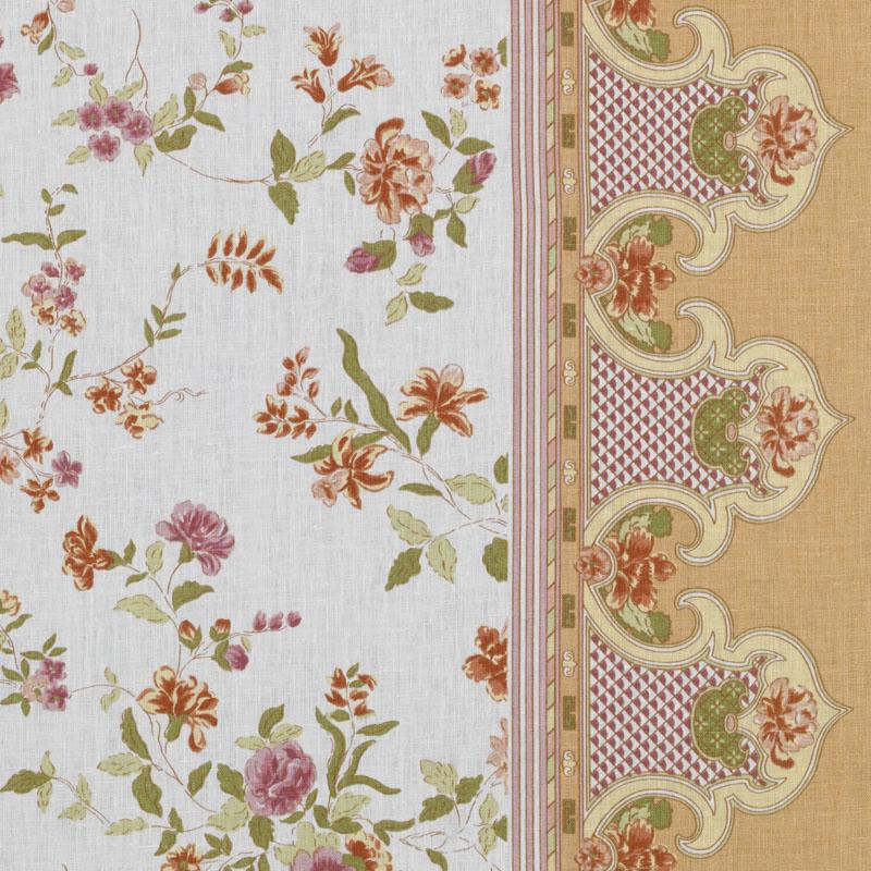 Duralee Monogram 200015H | 3-Melon  Print     - 277753