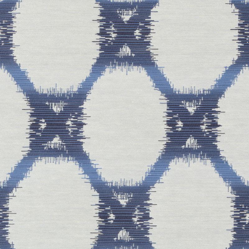 Duralee Monogram 190245H | 193-Indigo  Upholstery     - 278015