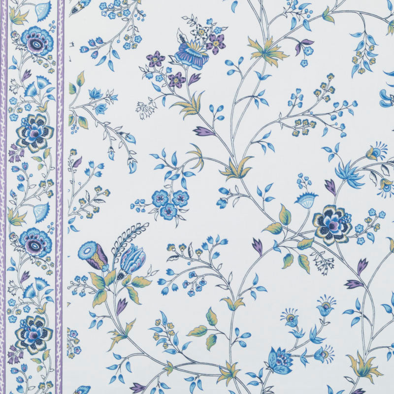 Duralee Monogram 200011H | 23-Peacock  Print     - 278101