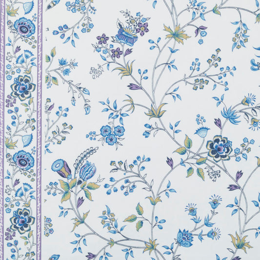 Duralee Monogram 200011H | 23-Peacock  Print     - 278101