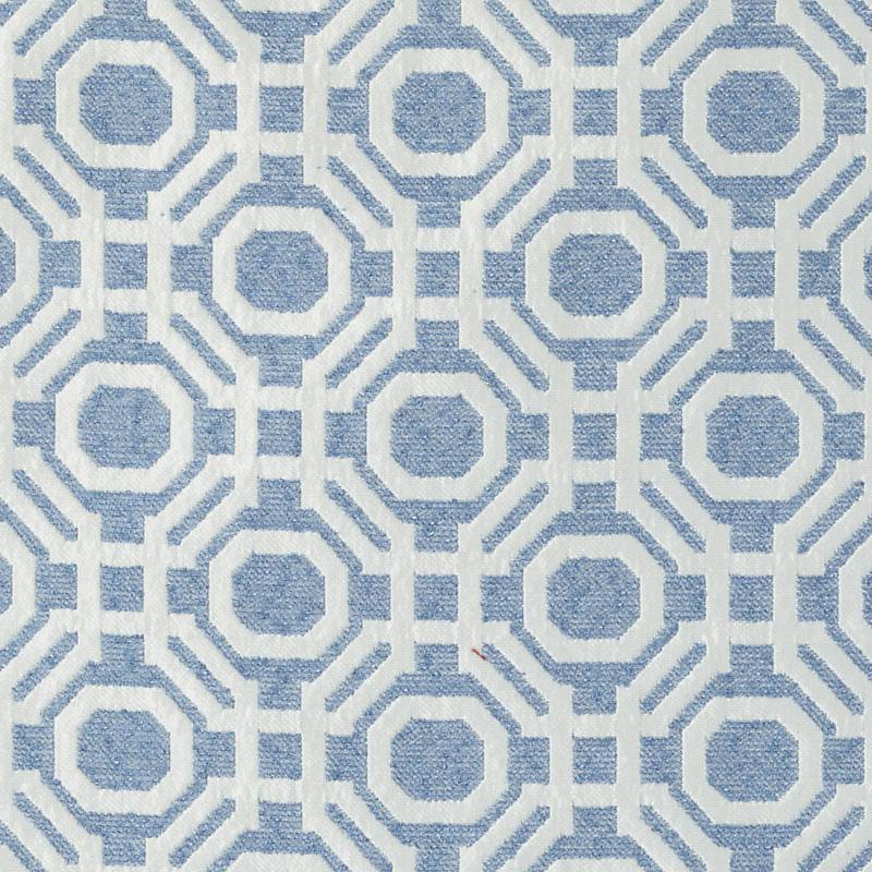 Duralee Monogram 190231H | 89-French Blue  Upholstery     - 278153
